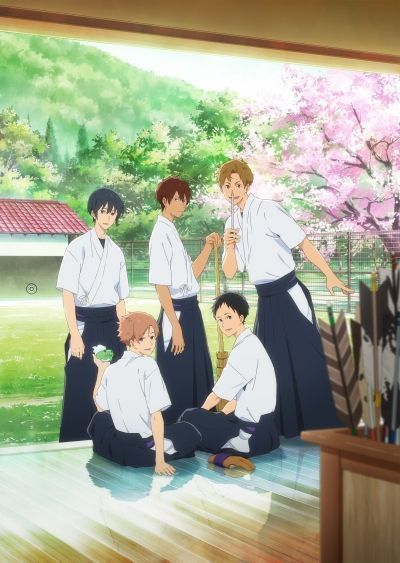 Цуруне: Клуб Кьюдо старшей школы Каземай / Tsurune: Kazemai Koukou Kyuudou Bu [13 из 13 + SP]