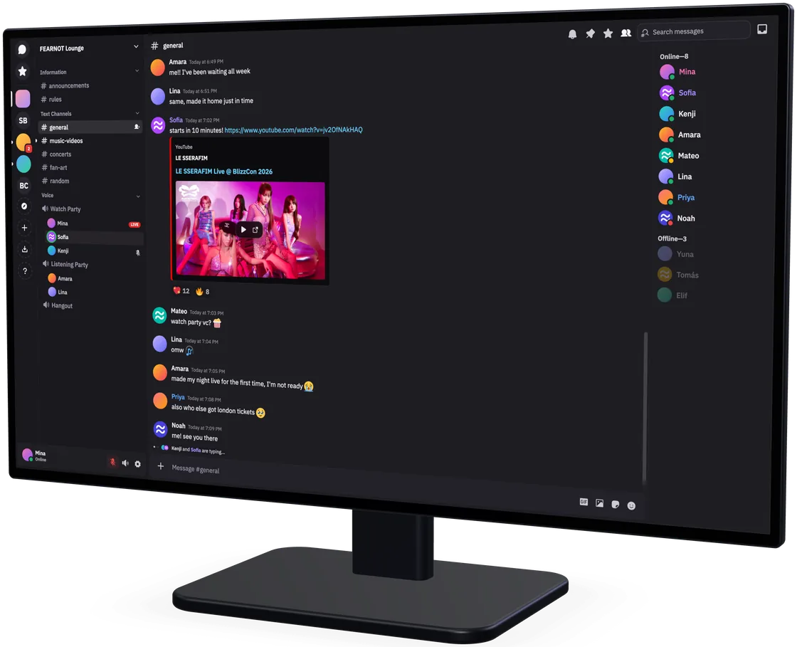 Приложение Fluxer для компьютера