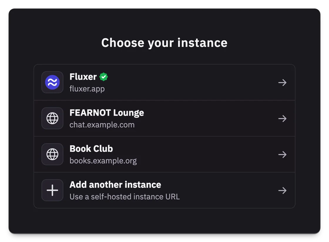 Свой сервер Fluxer
